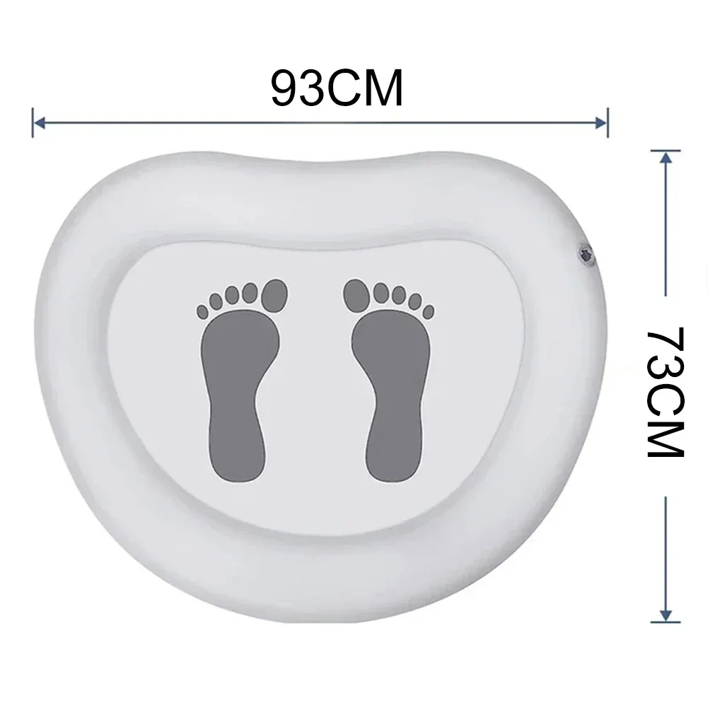 Inflatable Pool Foot Bath Basin PVC Portable Pool Foot Wash Basin Soaking Bath For Spas Above Ground Swimming Pools