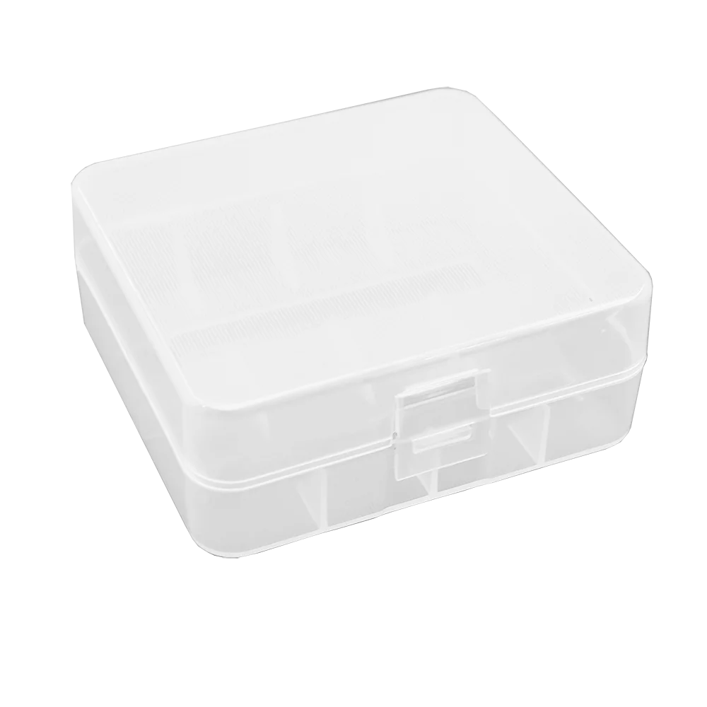 플라스틱 케이스 홀더 배터리 보관 상자 내구성이 뛰어난 배터리 보관 케이스 2 x 26650 배터리에 적합