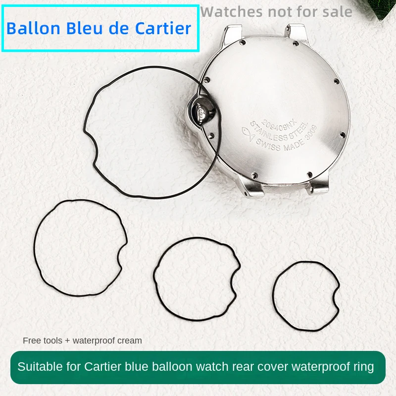 Per Ballon Bleu De Cartier Coperchio Inferiore Anello Impermeabile Anello Di Tenuta Dell'Orologio Coperchio Posteriore Anello Antipolvere Guarnizioni 