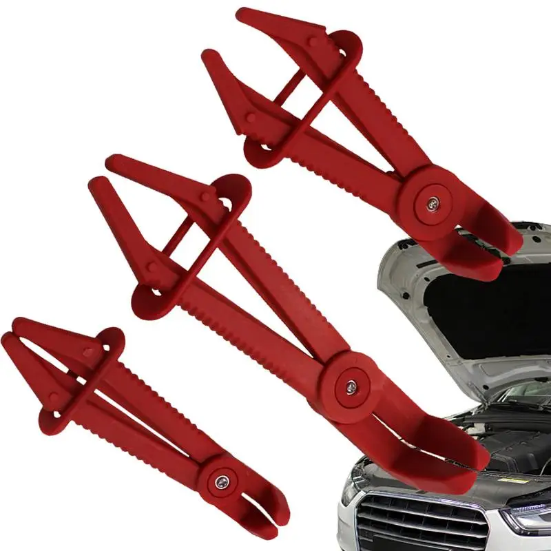 

Tubing Cut-Off Pliers Coolant Hoses Hose Line Clamp Cut-off Clamp Tubing Sealing Tool 3Pcs Hose Clamp Tool Set Line Clamp Plier