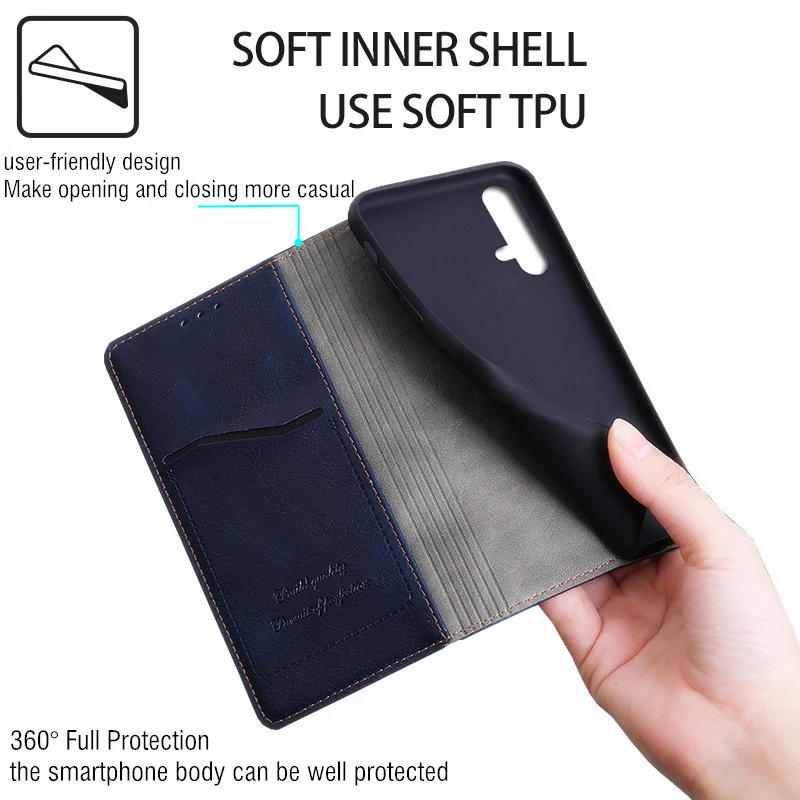 Leather Phone Case - Elegant Protective Cover in Multiple Styles