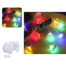 

String Lamp Delicate Long Service Life Romantic LED USB Rose Fairy Light String Night Lamp String Fairy Light 1 String