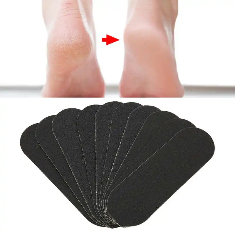 10pcs Foot File Pads Replacement Cracked Skin Corns Callus Remover Pedicure File Refill Pads Sandpaper Disk Sanding Paper 10pcs set high quality ribbon paper b6