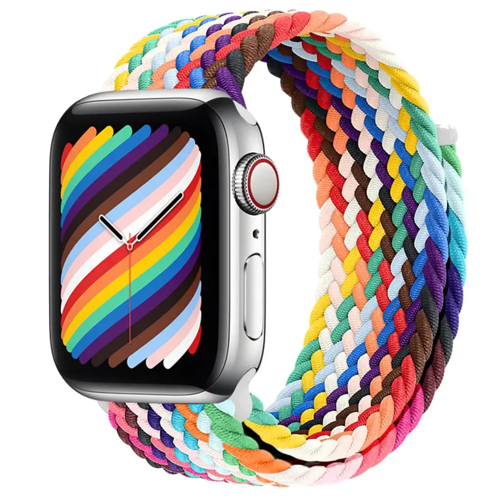 Braided Elastic Solo Bracelet Strap
