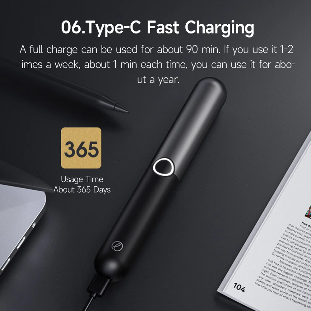Xiaomi Enchen Mocha N  Electric Nose Hair Trimmers For Men description image 11