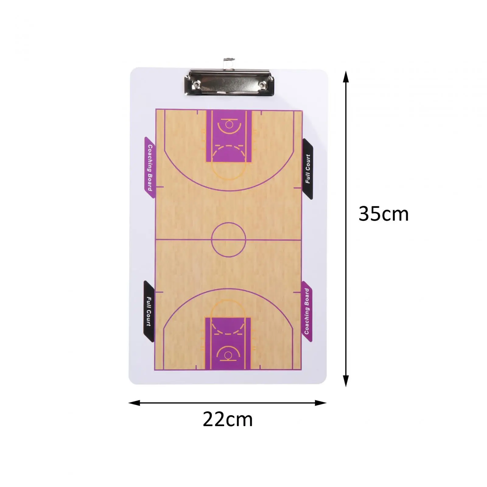 Basketball Coaching Boards Futsal Referees Gear Strategy Tactic Clipboard