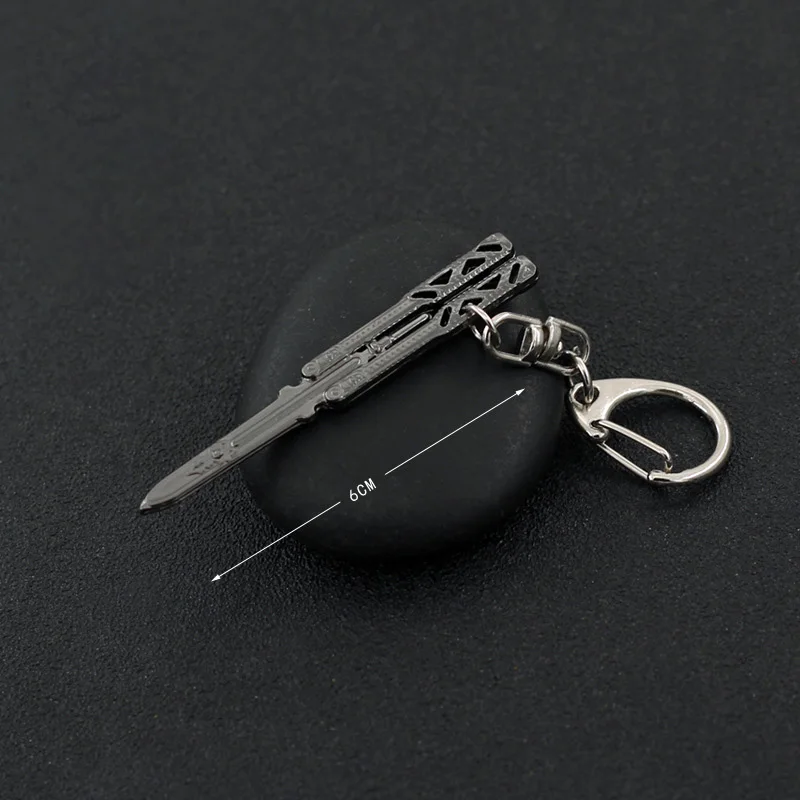 Apex Legends Heirloom 6Cm Wraith Heirloom Kunai Coltello A Farfalla Modello Portachiavi Arma Katana Sword Samurai Regali Giocattoli Per Ragazzi
