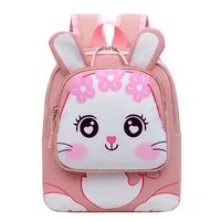 New Cartoon Kindergarten School Bag 4-6 Years Old Baby Super Light Cute Animal Print Large Capacity Children's Backpack 2