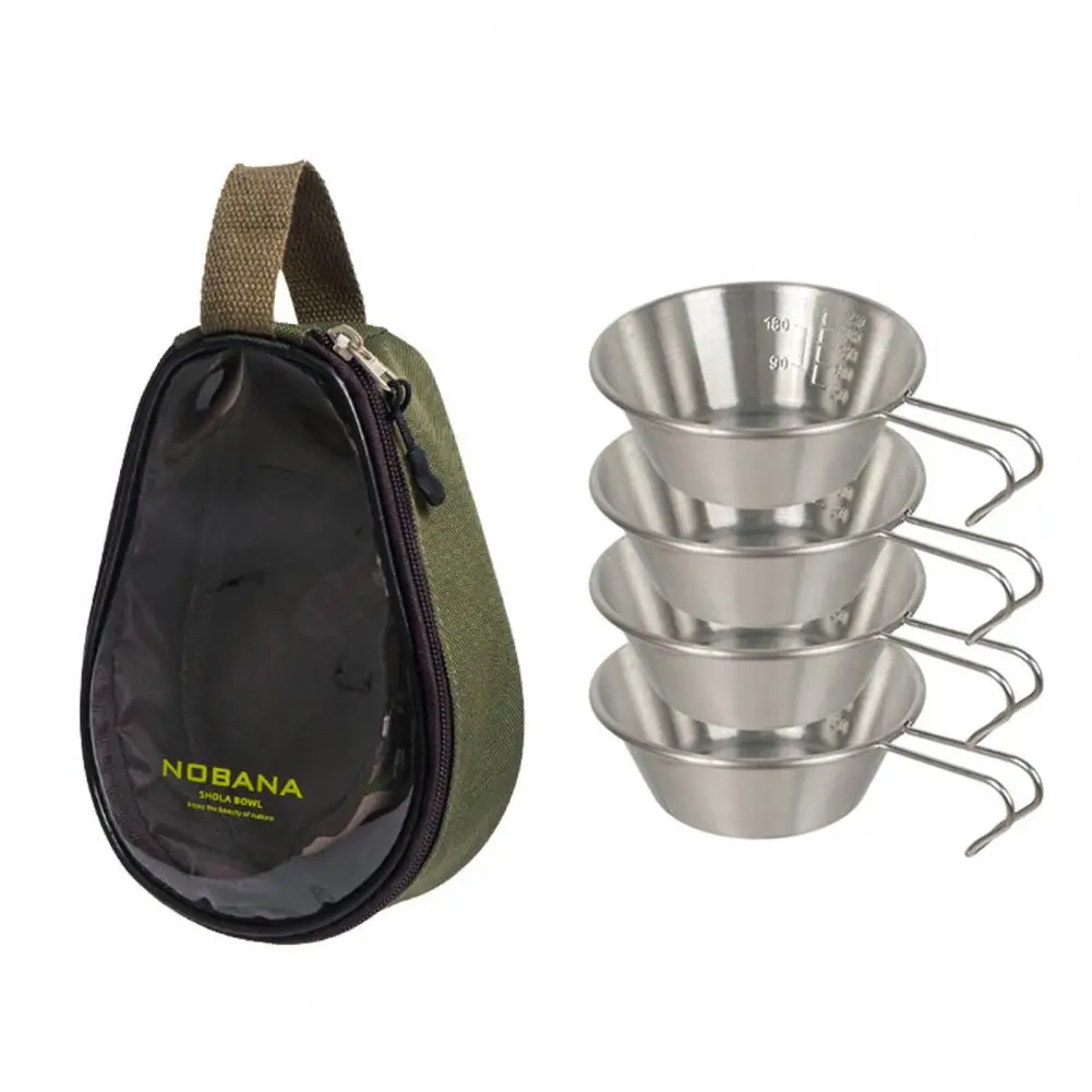 Outdoor Camping Shera Bowl Bag Sierra-Bowl Storage Bag Oxford Waterproof Tableware Organizer Cups Carrying Case Picnic