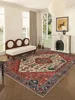 Retro Art Persian Carpet Comfortable Refreshing Bedroom Rug Luxury Living Room Decoration Large Area Carpets Balcony Rugs Tapete 2