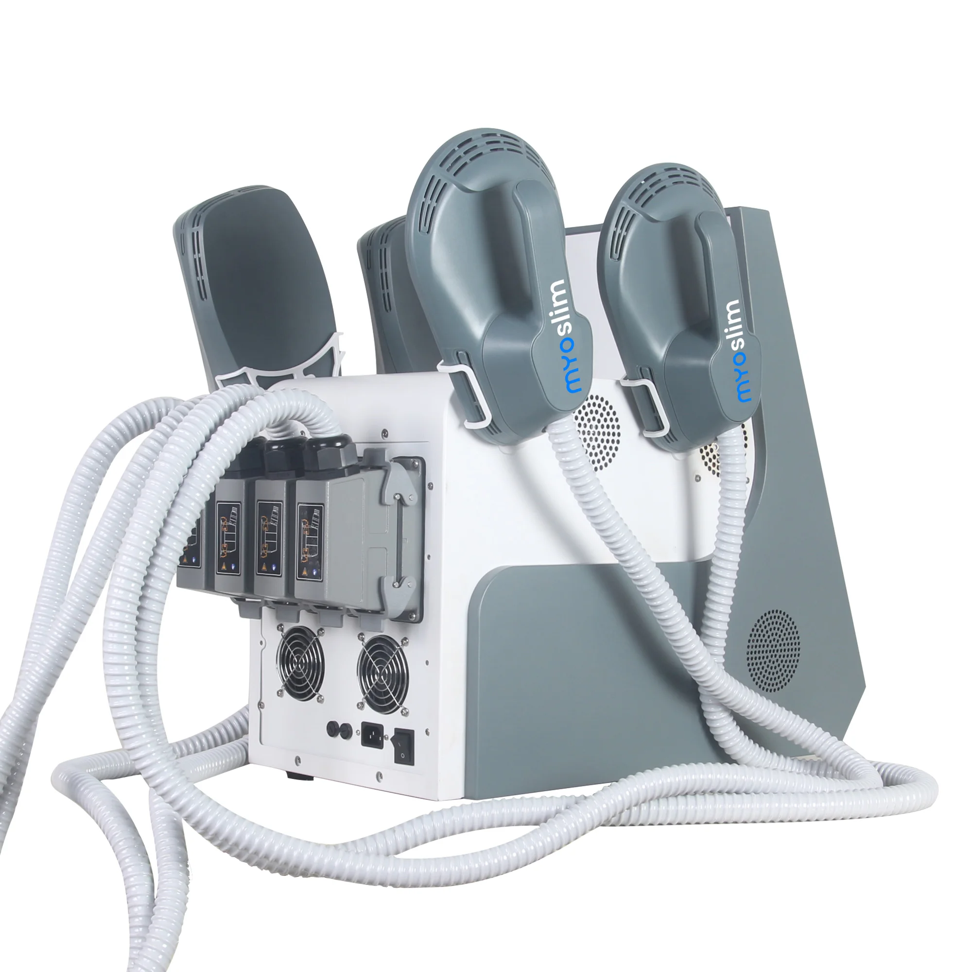 Máquina de Escultura Corporal EMS, Estimulación Muscular por Radiofrecuencia, Quema de Grasa, 6500W, Equipo de Adelgazamiento y Pérdida de Peso, MYOslim EMS