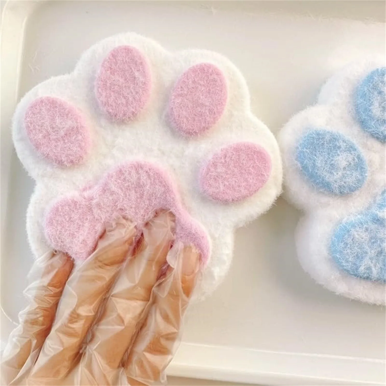 Children Toys Creative Cute Handmade Taba Wet Big Cat Paw Toy Silicone Squeeze Toy for Kids