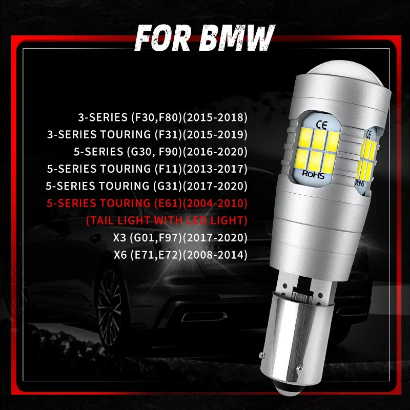 H21W LED For Renault Kadjar Golf MCK AUTO H21W BAY9s LED Canbus Bulbs ...