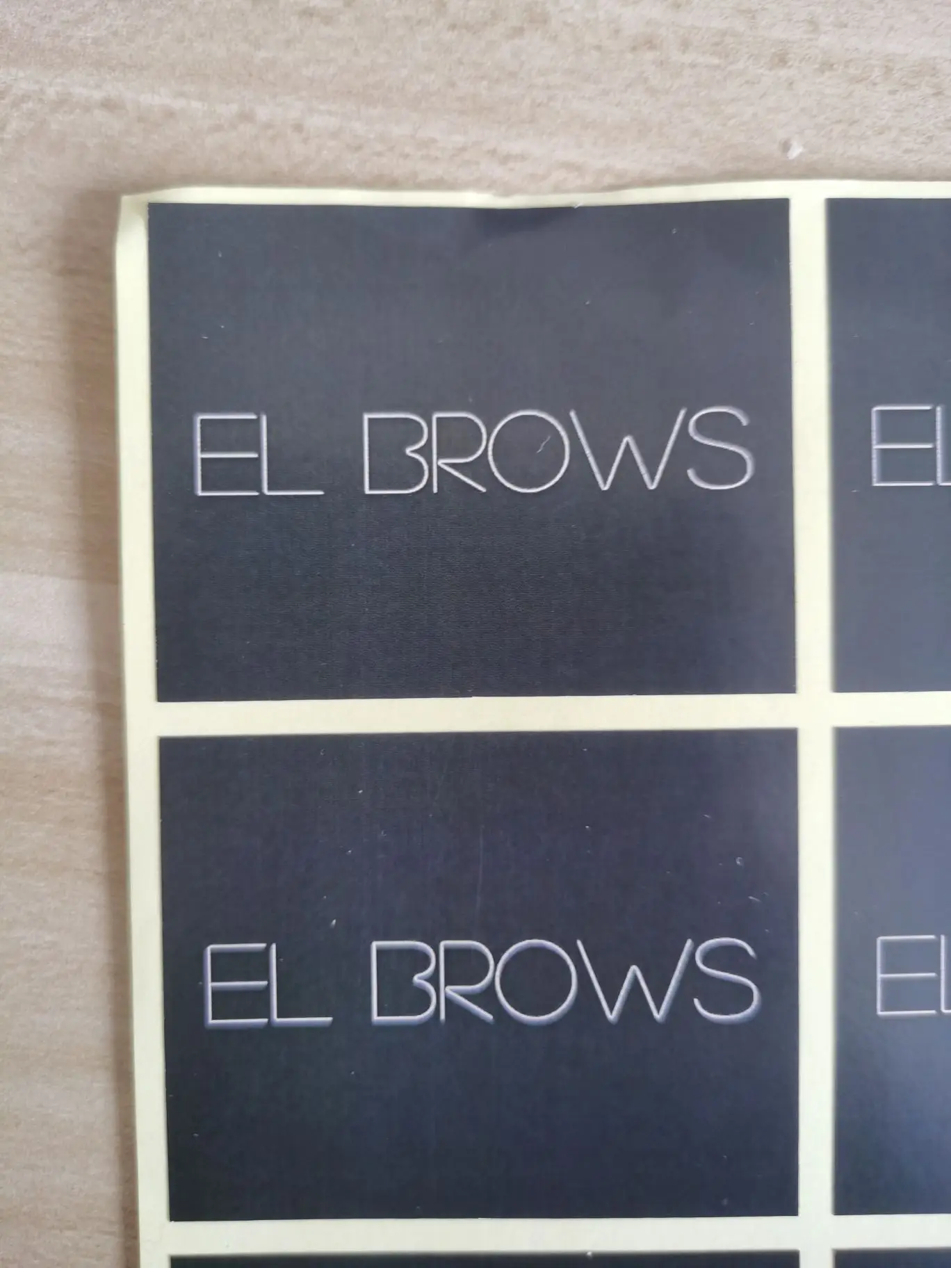 50-100PCS Custom Rectangular Logo Stickers – White Paper Material Personalized Labels f... - SKU CRLS1903 - UGI Packaging