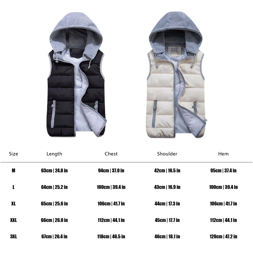 Stylish Waistcoat Stay Fashionable With Stylish Waistcoat Sleeveless Hooded Winter Coat Winter Vests