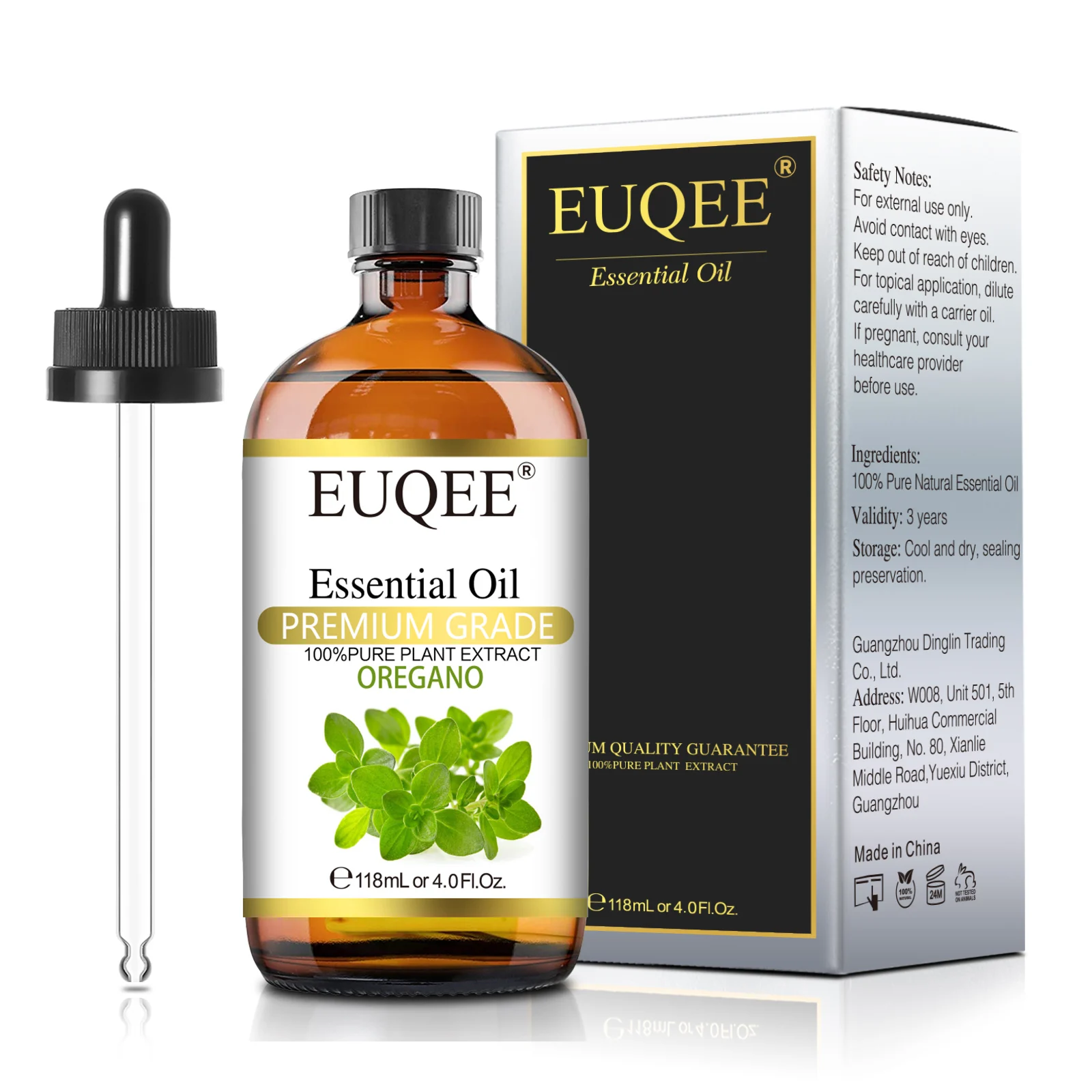 

EUQEE 118ML Oregano Jasmine Lavender Essential Oil For Humidifier Diffuser Eucalyptus Aroma Oils For DIY Soap Candle