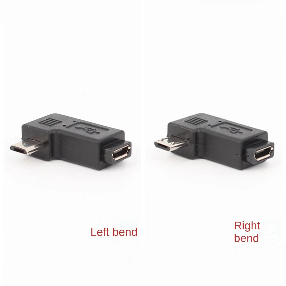 휴대하기 쉬운 USB 커넥터, 컴퓨터 케이블 및 커넥터, 90 도 왼쪽 및 오른쪽 각도 플러그, 마이크로 USB 변환 용이