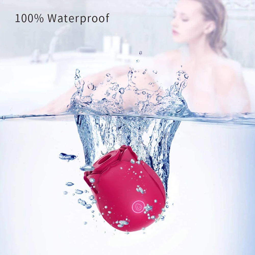 Rose Tongue Licking Vibrator Female G Spot Nipple Stimulation Adult Toys Vibrating Silicone Clitoral Vibrator Sex Toys for Women