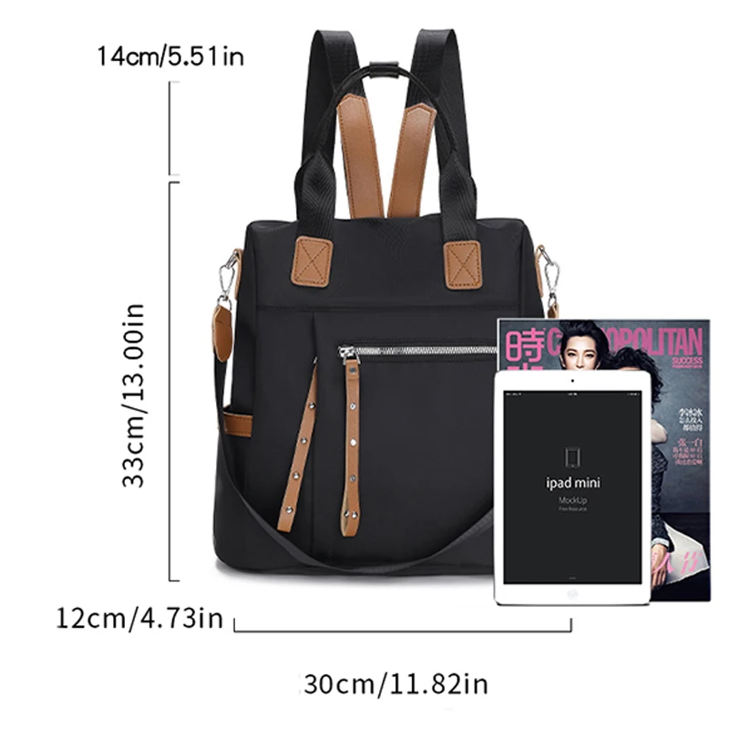 Waterproof Oxford backpack for women against theft Anti-theft Women Oxford Backpack High Quality Waterproof  main image 2