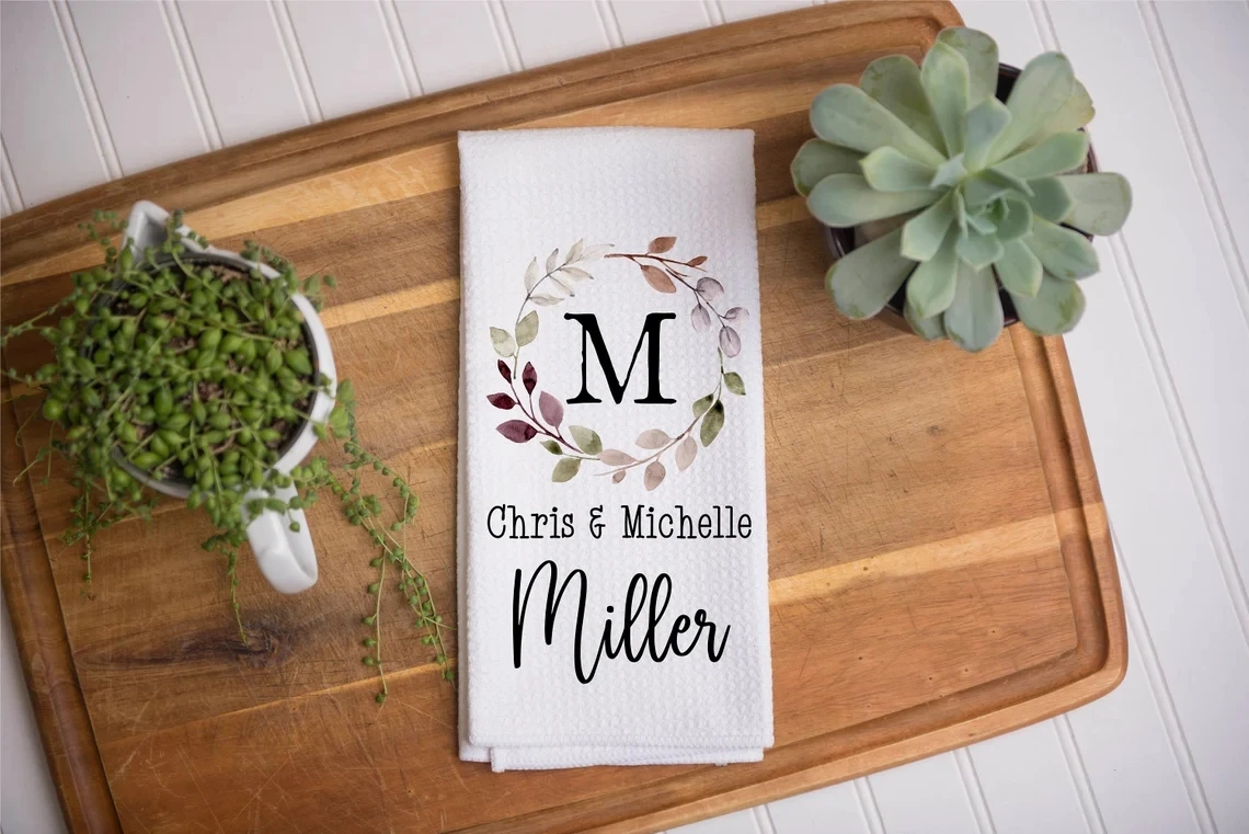 

Recipe I Anything I Towel Handwritten l Personalized l Custom l Name l Kitchen Waffle Towel