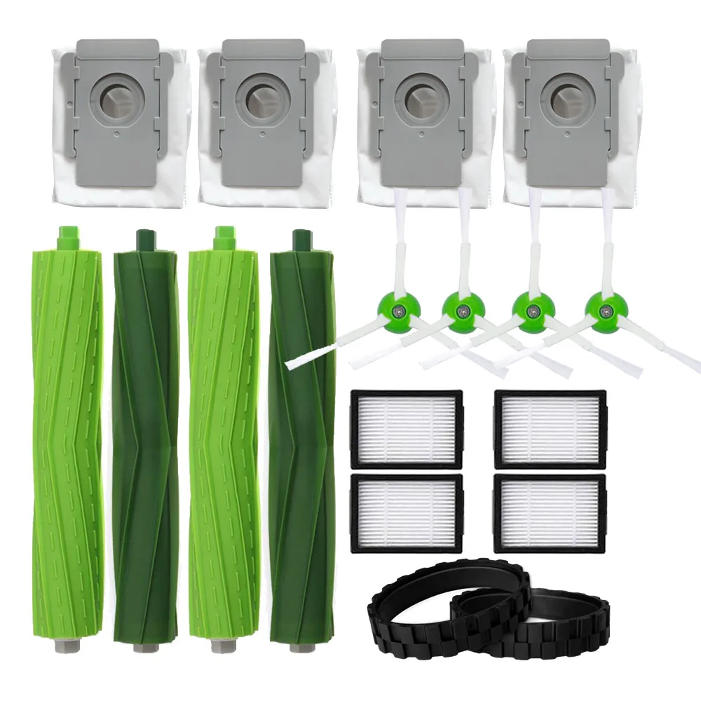 Extrator Escovas Hepa Filtros Roda Pneu Substituição para Irobot Roomba i7 i7 Mais i6 i8 i3 e5 e6 e7 Aspirador de pó Peças