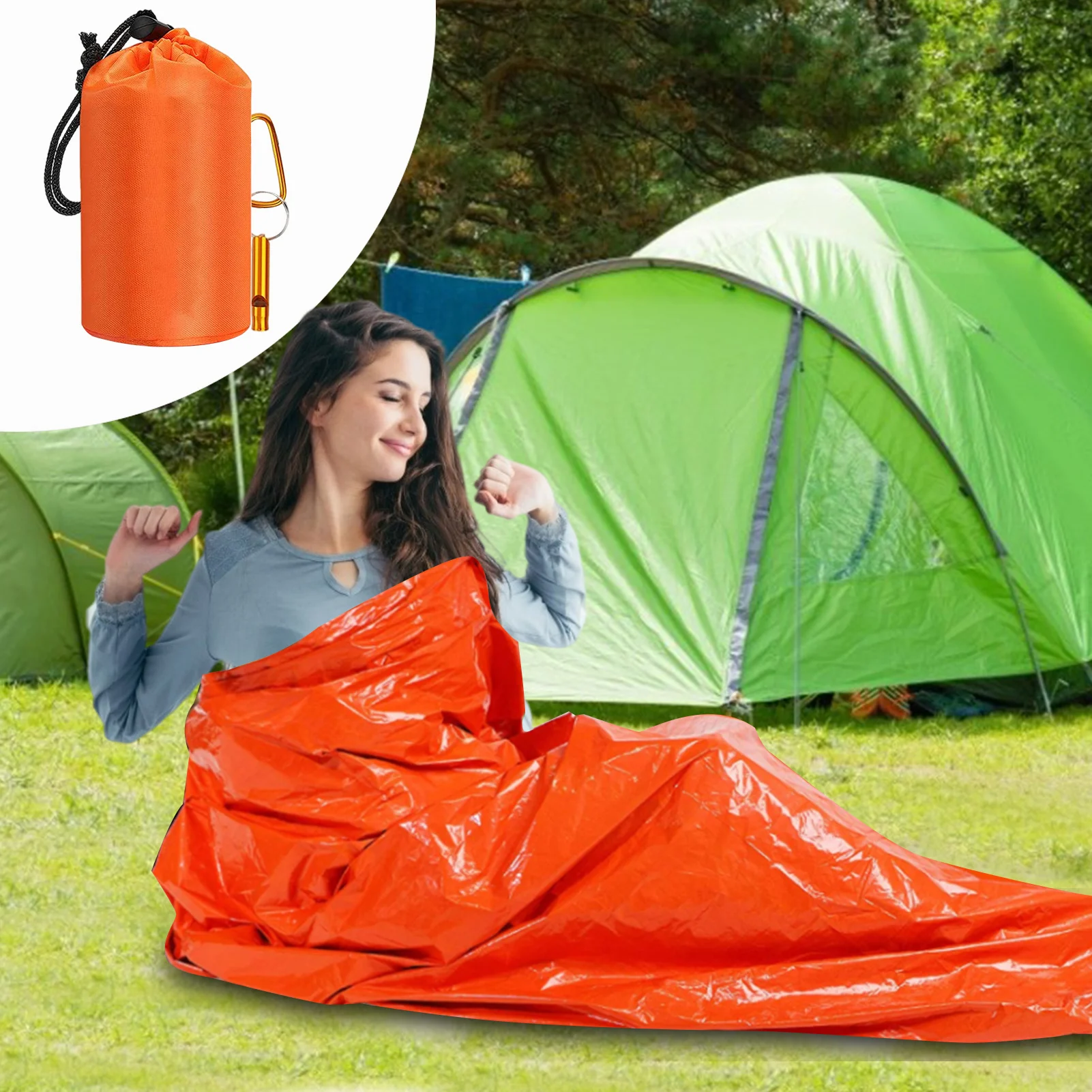 Emergency Sleeping Bag Lightweight Survival Sleeping Bag Sleeping Sack