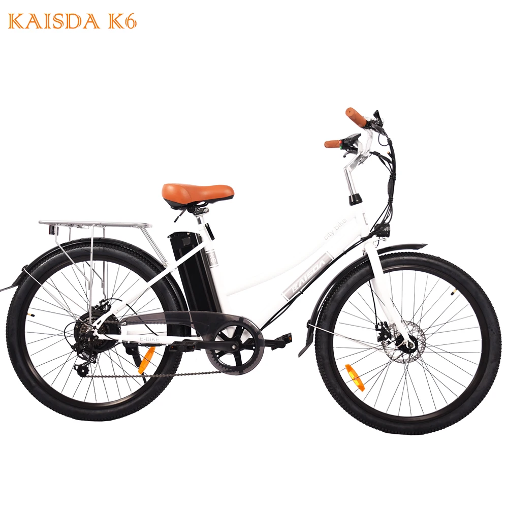 Bicicleta eléctrica K6 de 20 pulgadas para adultos, bicicleta eléctrica con  motor de 400 W con batería de 48 V 10.4 Ah, bicicletas E de 7 velocidades