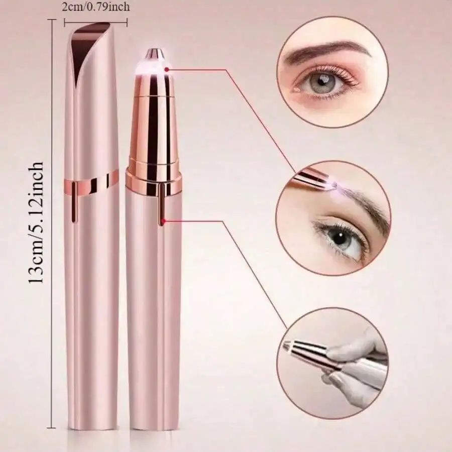 Portable Electric Eyebrow Trimmer Pen for Women and Men