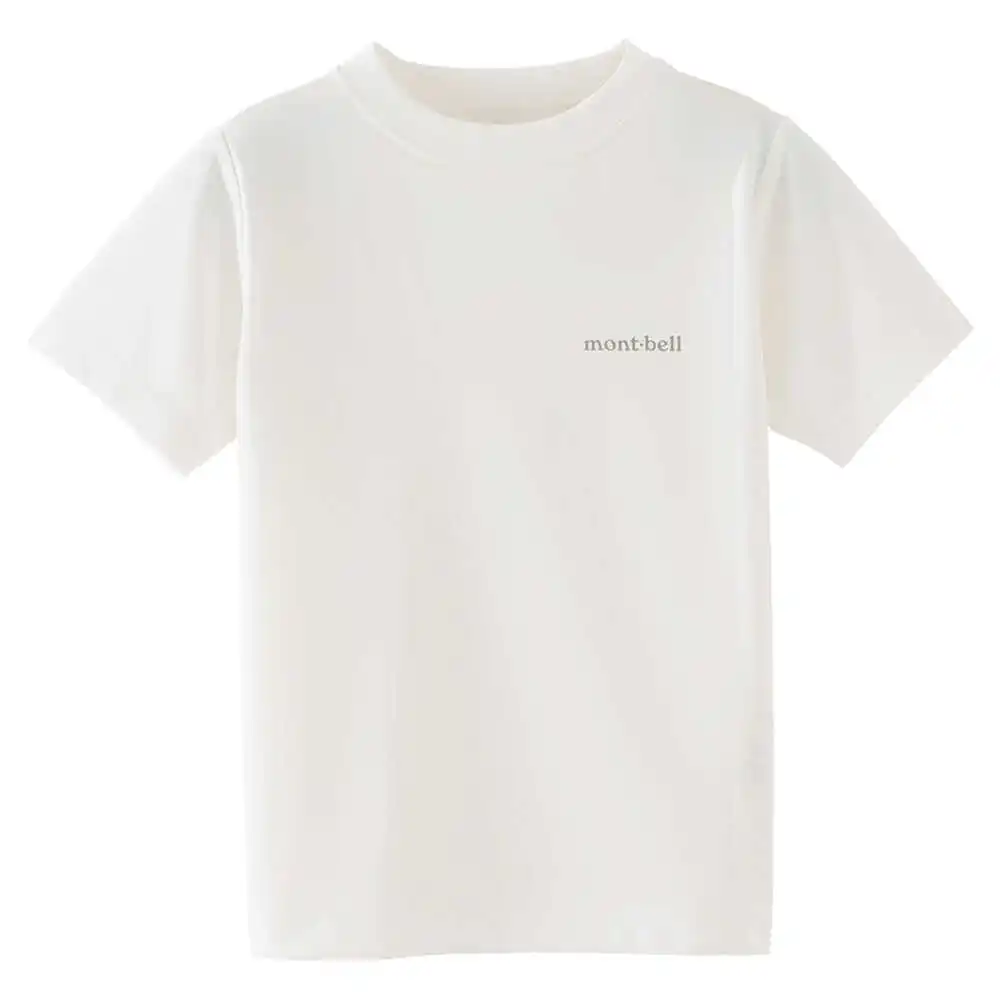 2025 New Cotton T-shirt Montbel Sports Quick-drying Sunscreen Solid Color Printed Small Logo Short Sleeve 4