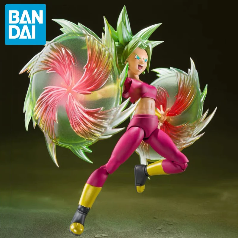 

Bandai Original Shfiguarts Dragon Ball Kefla Action Figure Super Saiyan Pvc Model Collectible Figurines Toys Anime Doll Statue