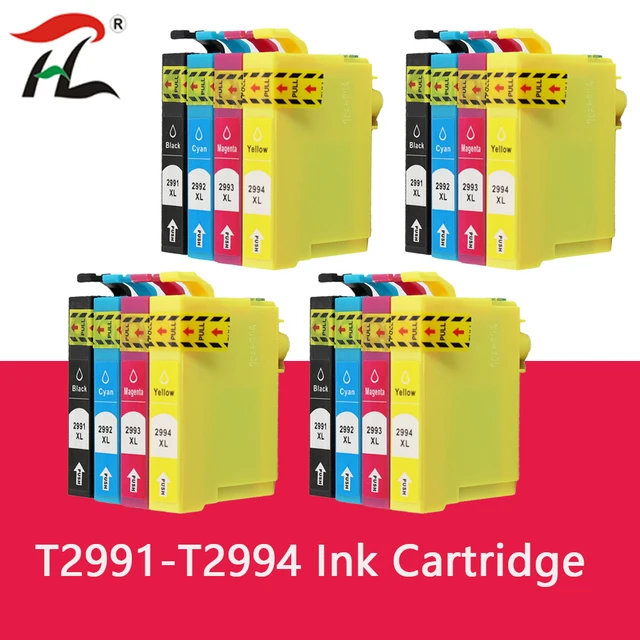 Cartouches compatibles Epson 29 xl 29xl noir/cyan/magenta/jaune cartouche  epson xp 235 245 255 335 345 355 247 342 352 435 442 445