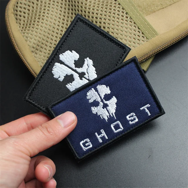 Call Of Duty Ghost Mask Skull Patches, Diy Embroidery Decorative