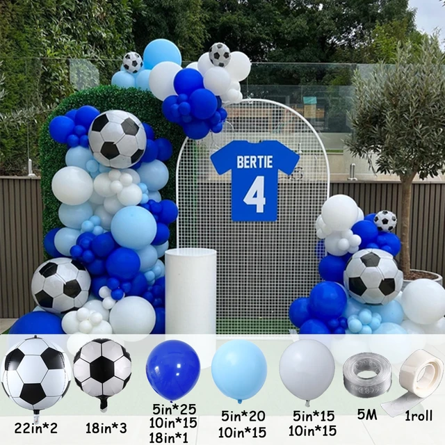 Set 9 globos de fútbol
