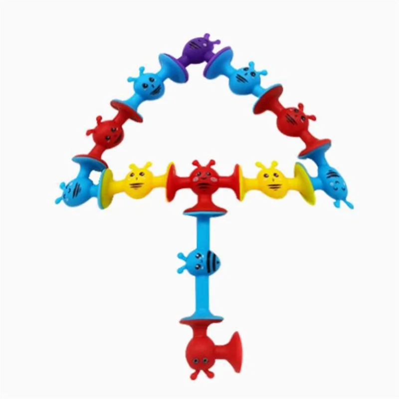 Sucula children's educational suction cup soft building blocks variety science education children teaching AIDS