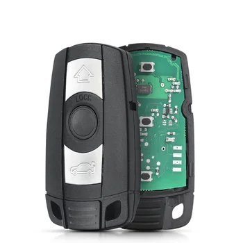 Chiave telecomando per BMW CAS3 3 5 Series X5 2006-2011 325i muslimah/muslimah PCF7945 315/868Mhz - KEYYOU 3 pulsanti Keyless Go Remote Key 315 868Mhz per BMW CAS3 3 5 Series