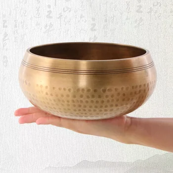 1 set di ciotole tibetane -100% martellato a mano in Nepal Ciotola sonora per meditazione, yoga, chakra, accessori per meditazione