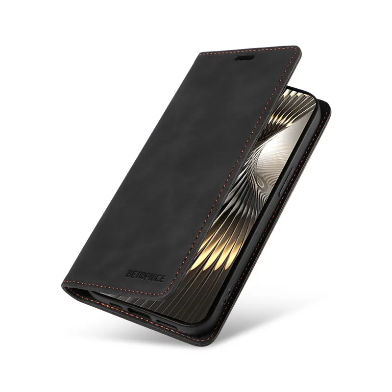 Anti-theft Phone Case For Xiaomi Poco F6 M6 C61 C65 X6 PocoM6 Pro 4G F6Pro 5G Wallet Flip Card Holder Business Leather Cover phone case leather phone case leather wallet case leather case