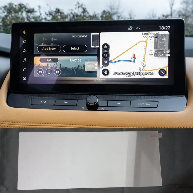 Car Protective Tempered Glass For Nissan Qashqai J12 III e POWER 2023