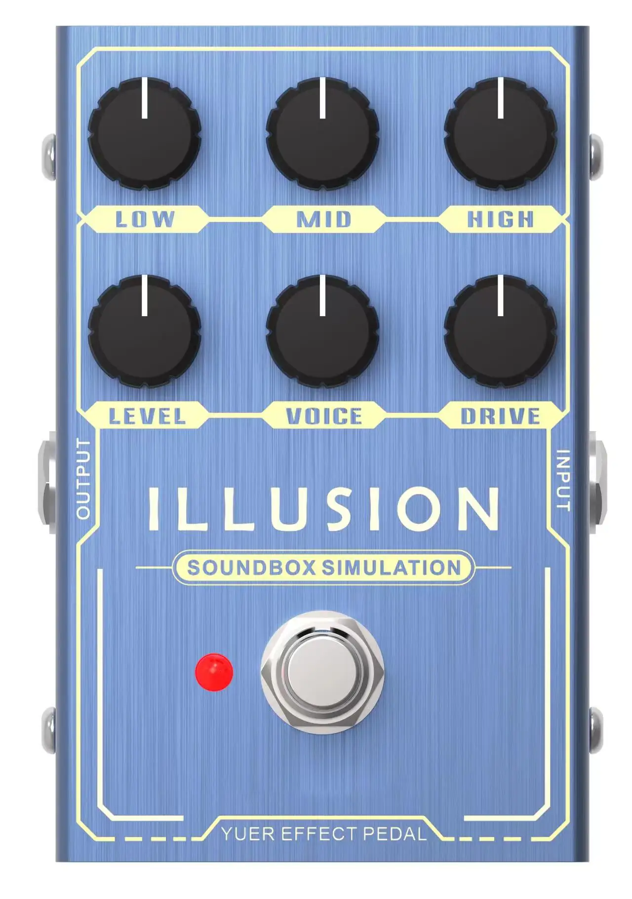 Illusion Tone Vox Soulmind Sound Fender Soulmind Fender 57 Deluxe True Bypass Bass E Accessori