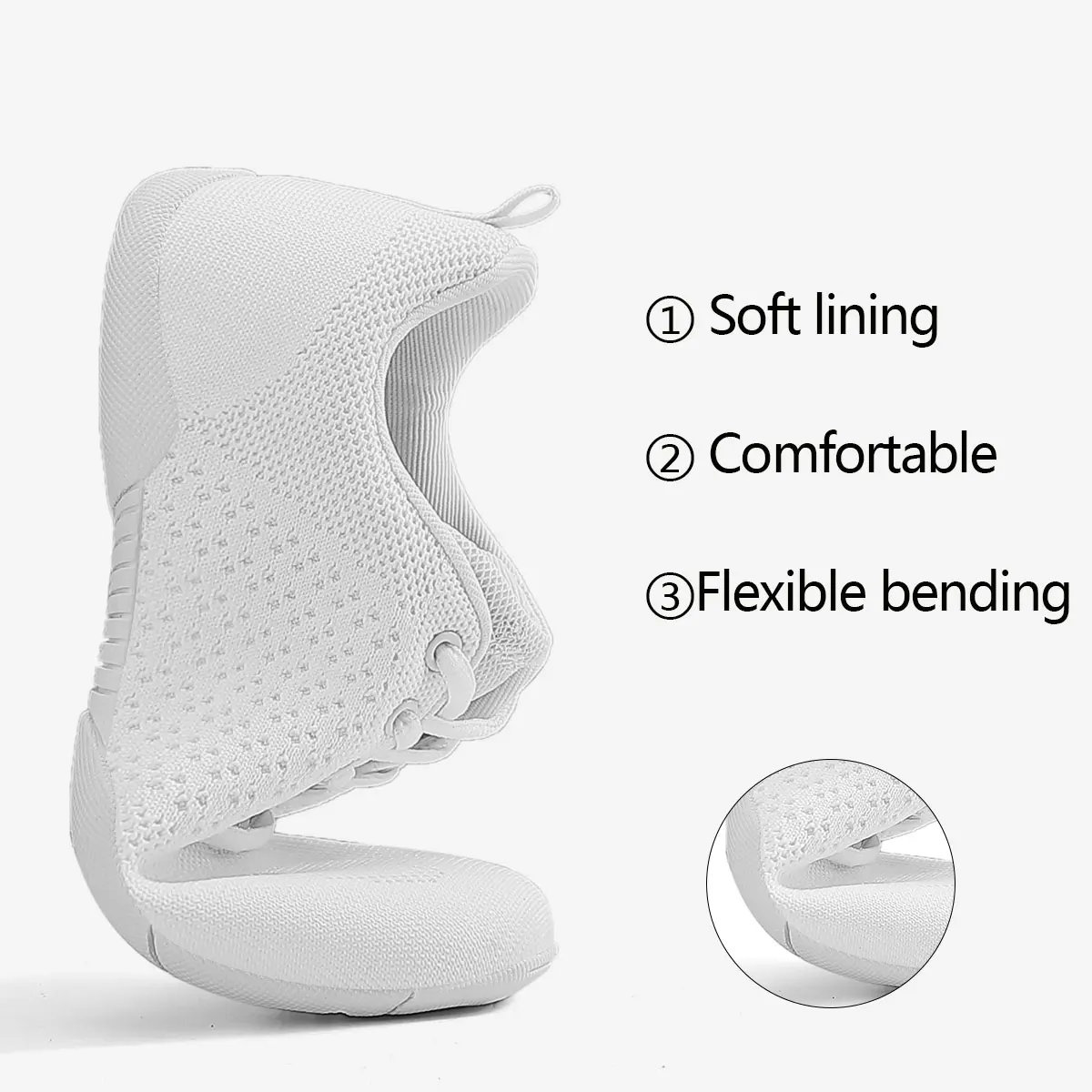 Description Picture 5 of itemGirls Cheer Shoes for Women Black Cheerleading Dance Sneakers Youth Shool Walking Shoes Athletic Training Tennis