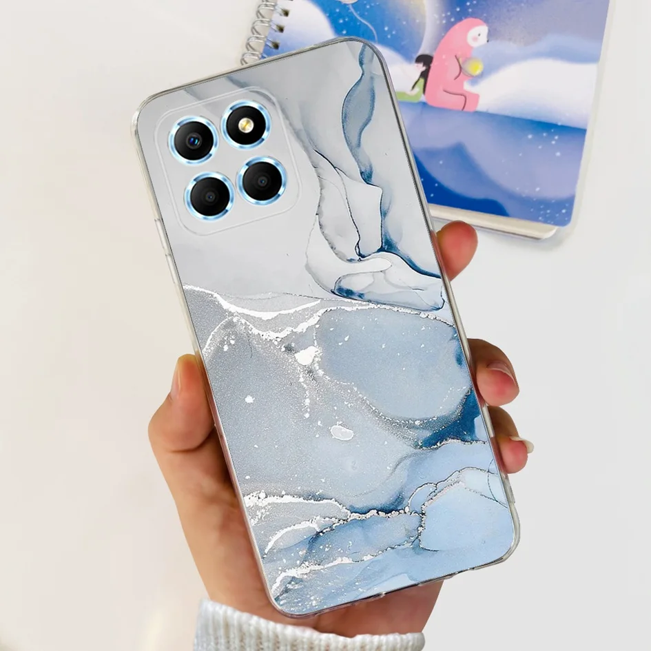 Fashion Butterfly Flower Soft Silicone Shockproof Phone Case Cover