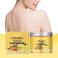Gommage exfoliant au curcuma et au citron, débouchage des Pores, améliore la rugosité de la peau, renforce la barrière cutanée, soulage la sécheresse, gommage propre du corps 1