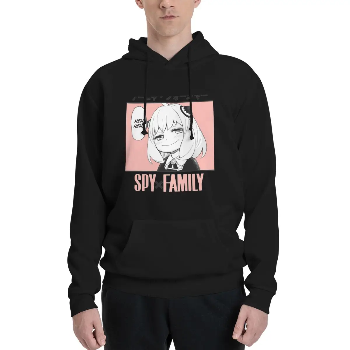 

Spy X Family Anya Polyester Hoodie Men's Women's Sweater Size XXS-3XL