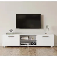 TV Stand for 50 55 60 65 70 75 Inch TV Entertainment Center for Living Room Modern Console with Storage Simple 1