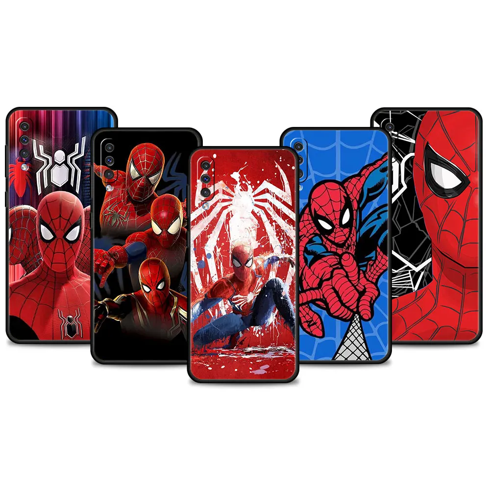 Cover Per Telefono Marvel Spider Man Parker Protection Per Samsung Galaxy A03S A20E Note 20 Ultra 10 A20S A40 A10 A30 A10S A70 A50