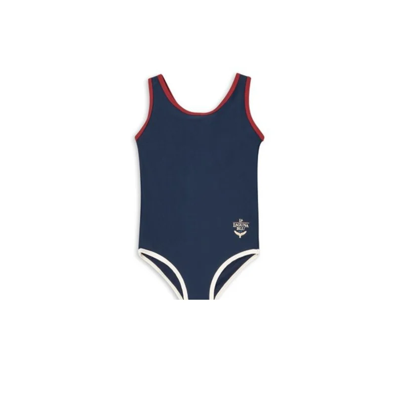 New Children's Swimwear 2026 Summer Striped Printed Girl Boy Swimsuit Beach Bathing Suit Kids Set Bikinis - 5