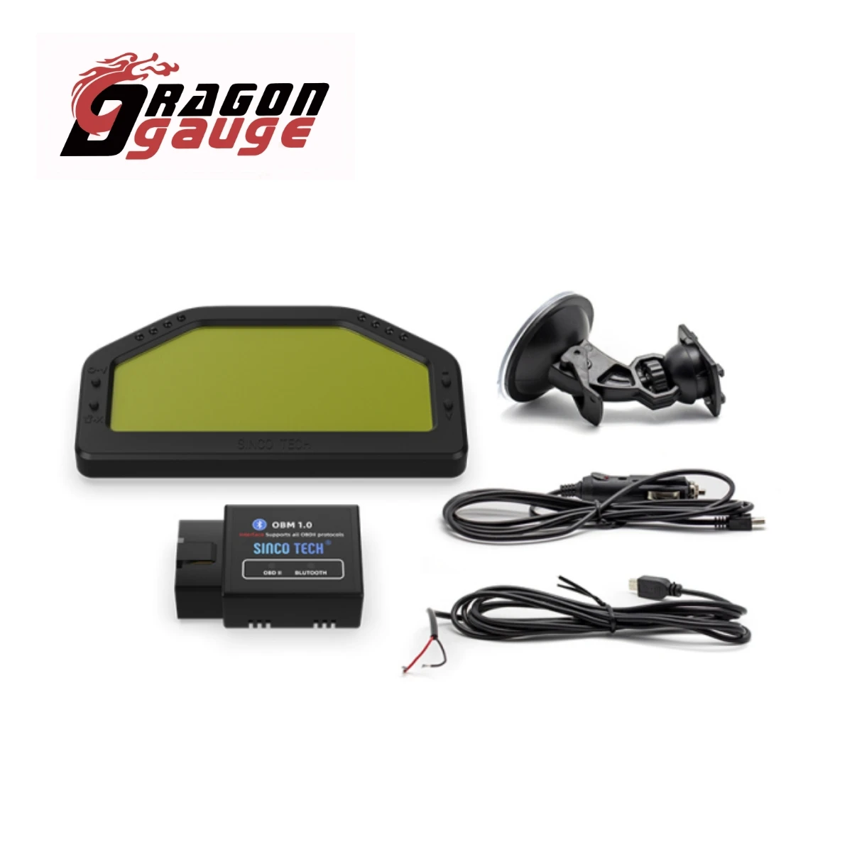 Paneles de tablero de carrera multifunción, pantalla LCD, tablero, conexión Bluetooth OBDll, medidor de carreras DO903 6