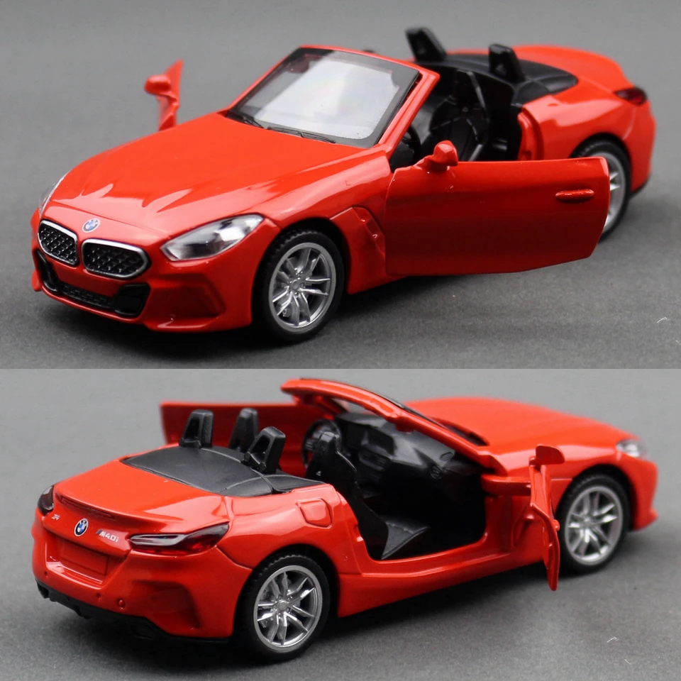 1/38 BMW Z4 M40i Toy Car Model Diecast Metal Convertible Miniature