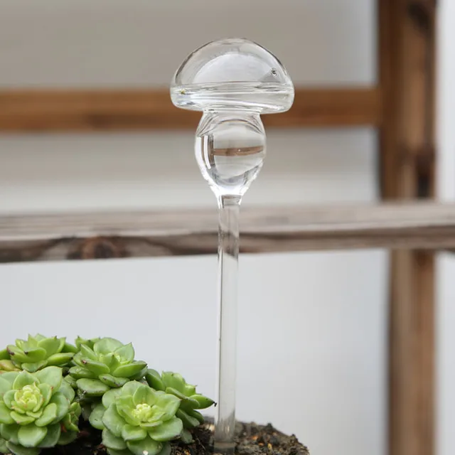 Üveg Ön Öntözőkészülékek Növényi Virágok Vízi Madárcsillag Szív Tervező Víz -Adagoló Automatikus Öntözés A Beltéri Kerthez - Image 4