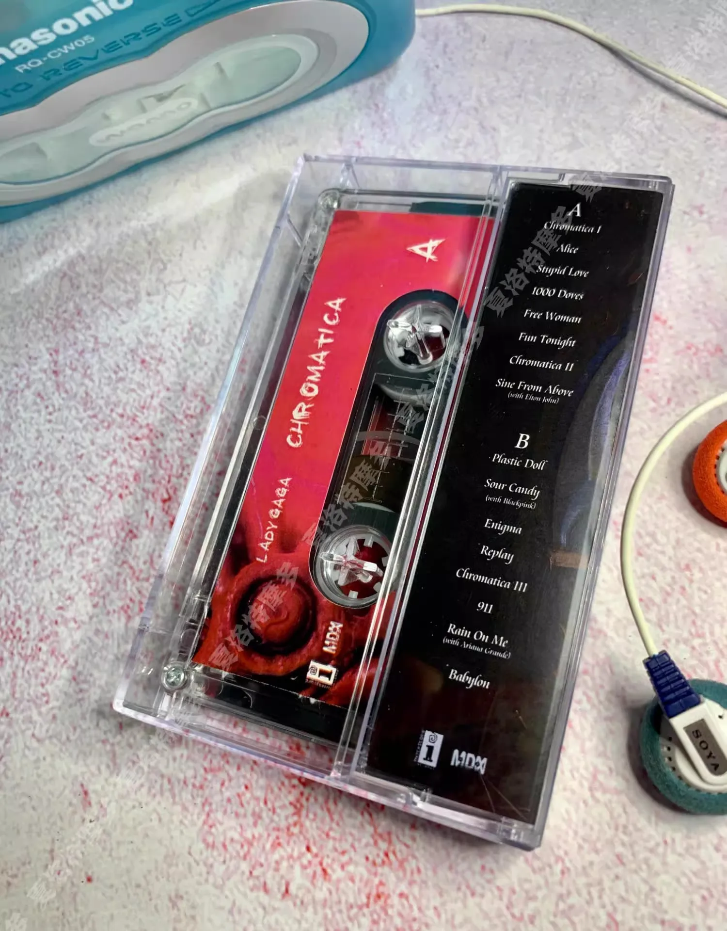 Classic Lady Gaga Music Magnetic Tape Chromatica Album Cassettes